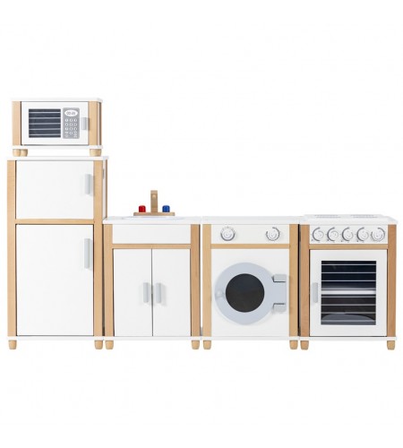 Cozinha Infantil Completa de Madeira - 1,60 m