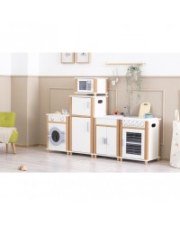 Cozinha Infantil Completa de Madeira - 1,60 m