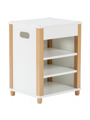 Bloco de Prateleiras para Cozinha de Madeira