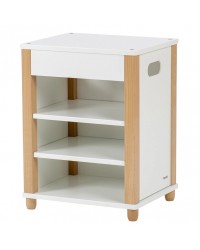 Bloco de Prateleiras para Cozinha de Madeira