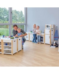 Máquina de Lavar Roupa em Madeira