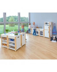 Máquina de Lavar Roupa em Madeira