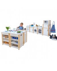 Máquina de Lavar Roupa em Madeira