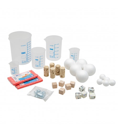 Kit de Experiências com Água - Flutua, Não Flutua (43 peças)