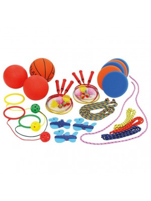 Conjunto Diversificado de Jogos com caixa - 23 peças