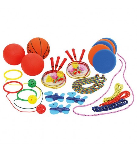 Conjunto Diversificado de Jogos com caixa - 23 peças
