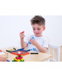 Barras de Cálculo Cuisenaire - 300 peças