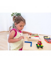 Barras de Cálculo Cuisenaire - 300 peças