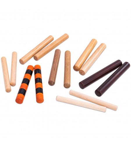 Conjunto de 7 Pares de Clavas