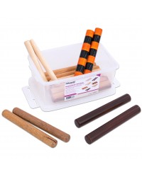 Conjunto de 7 Pares de Clavas