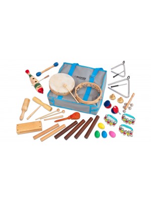 Conjunto de 26 Instrumentos Musicais - Mala de Ritmo