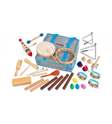 Conjunto de 26 Instrumentos Musicais - Mala de Ritmo