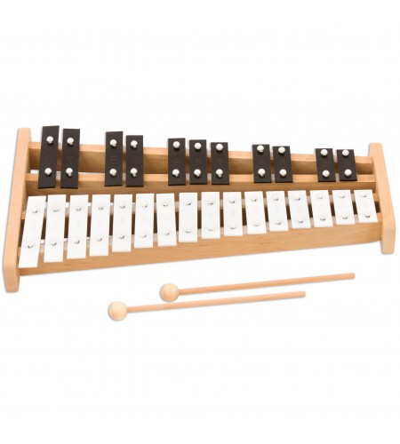 Metalofone Glockenspiel - 27 placas Metalofone Glockenspiel - 27 placas