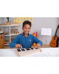 Metalofone Glockenspiel - 27 placas Metalofone Glockenspiel - 27 placas