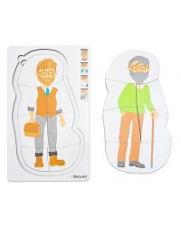 Puzzle 5 Camadas Menino - 28 peças