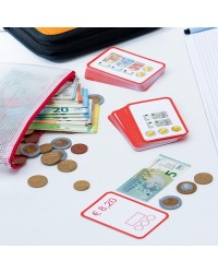 Kit de Euros - Notas e Moedas - 196 peças Kit de Euros - Notas e Moedas - 196 peças