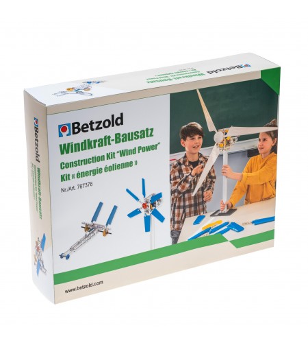 Kit Experiências Energia Eólica - 124 peças