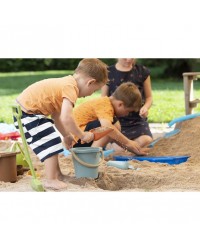 Conjunto de Baldes, Pás e Colheres em Bioplástico - 30 Peças