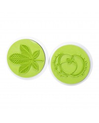 Carimbos com Pega Folhas - 10 unidades