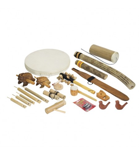 Conjunto de Instrumentos de Sons da Natureza - 22 instrumentos