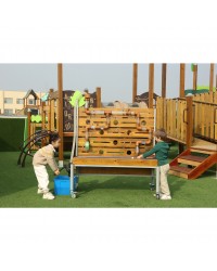 Área Móvel de Brincadeiras Aquáticas Exterior