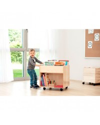 Biblioteca Móvel - Móvel com Rodas