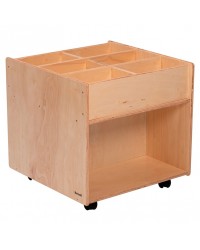 Biblioteca Móvel - Móvel com Rodas