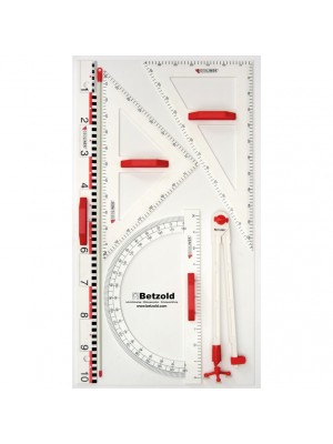 Conjunto de Desenho de Quadro Giz/Magnético Geoliner - 7 Peças