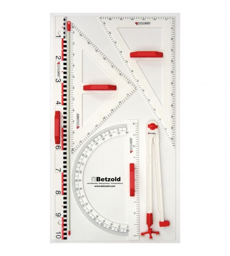 Conjunto de Desenho de Quadro Giz/Magnético Geoliner - 7 Peças