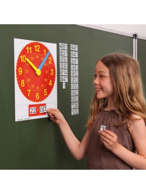 Relógio Magnético Digital e Analógico