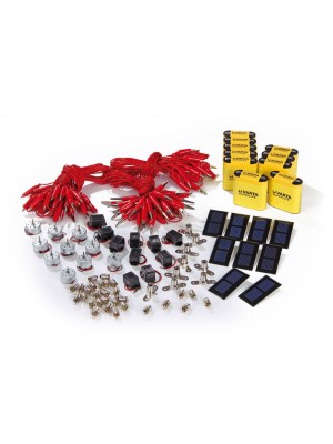 Kit Montagem de Circuitos Simples - 128 Peças