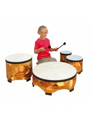 TAMBORES GIGANTES - Conjunto de 4