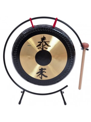 Gongo de Mesa com Suporte Metálico