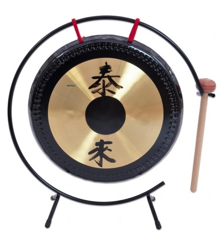 Gongo de Mesa com Suporte Metálico