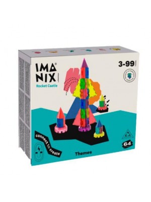 Imanix Rocket Castelo - 64 peças