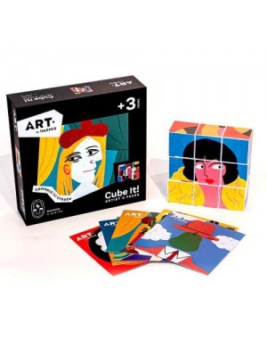 Imanix Art Cube it – Artists Faces - 9 peças