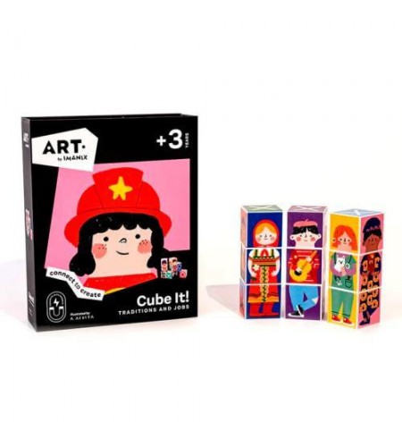 Imanix Art Cube it – Traditions and Jobs - 9 peças