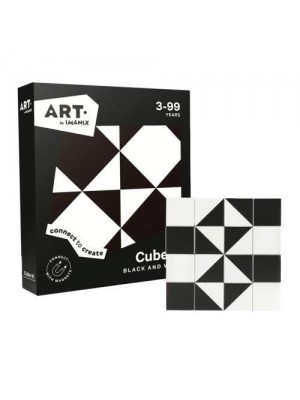 Imanix Art Cube it – Black and White - 16 peças