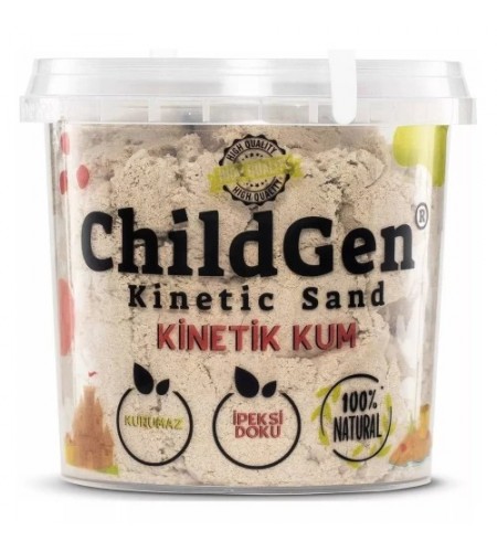 Areia Cinética 100% Natural - 1 KG - Natural