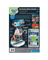 Ciência e Jogo - Microscópio Smart AI Ciência e Jogo - Microscópio Smart AI