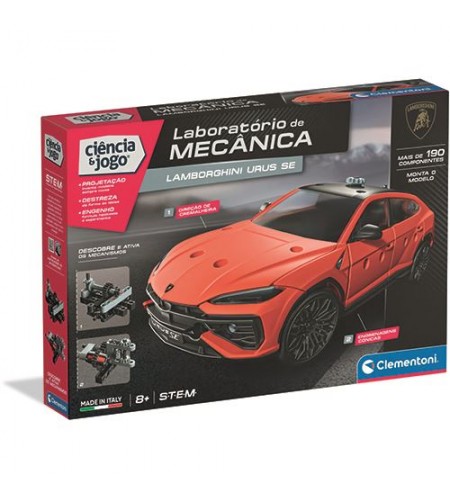 Ciência e Jogo - Laboratório de Mecânica: Lamborghini Urus SE - STEM Ciência e Jogo - Laboratório de Mecânica: Lamborghini Urus SE - STEM