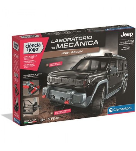Ciência e Jogo - Laboratório de Mecânica: Jeep Recon - STEM Ciência e Jogo - Laboratório de Mecânica: Jeep Recon - STEM
