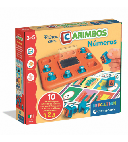 Brinca com Carimbos - Números Brinca com Carimbos - Números