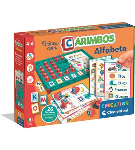 Brinca com Carimbos - Alfabeto