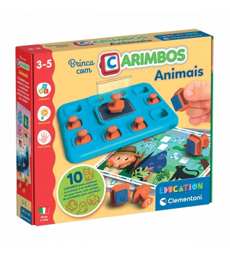 Brinca com Carimbos - Animais
