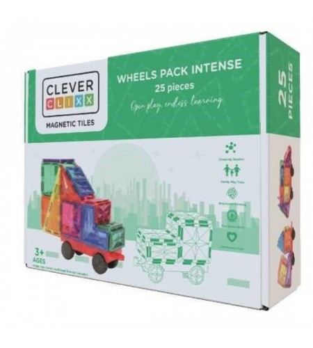 Peças Magnéticas - Wheels Pack Intense - 25 Peças