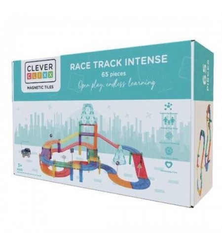 Peças Magnéticas - Race Track Intense - 65 Peças