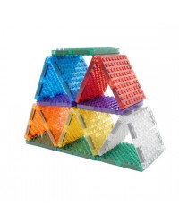 Peças Magnéticas - Brick Tiles Set Intense - 16 Peças