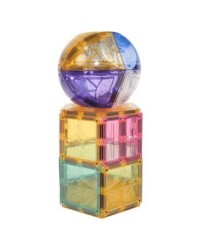 Peças Magnéticas - Small Curved Pack Pastel - 34 Peças