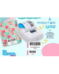 Impressora de Bolso - Printer Colibri - Etiquetas